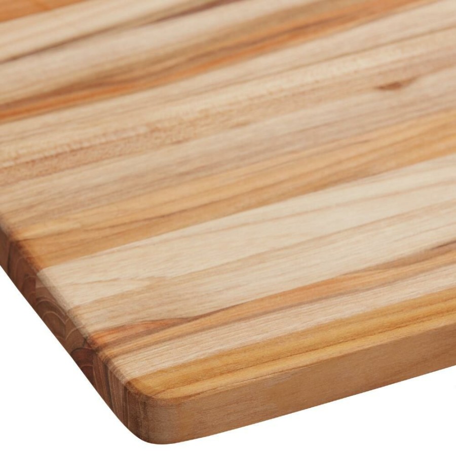 Kitchen Tools & Accessories * | World Market Teakhaus Edge Grain Wood Reversible Cutting Board