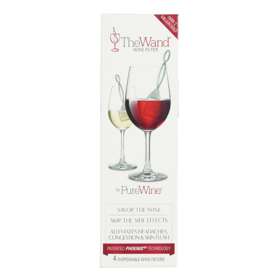 Bar * | World Market The Wine Wand Wine Filter 4 Pack