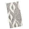 Table Linens * | World Market Black And White Geo Lines Napkins Set Of 4