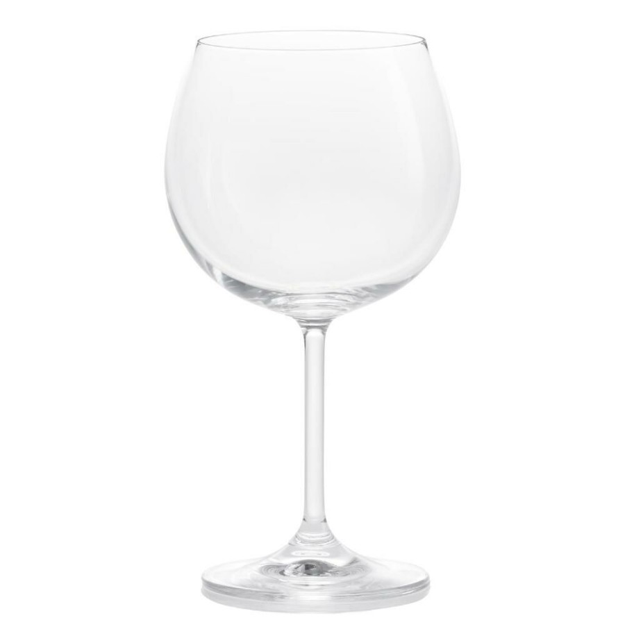 Drinkware * | World Market Gala Crystal Big Red Wine Glass