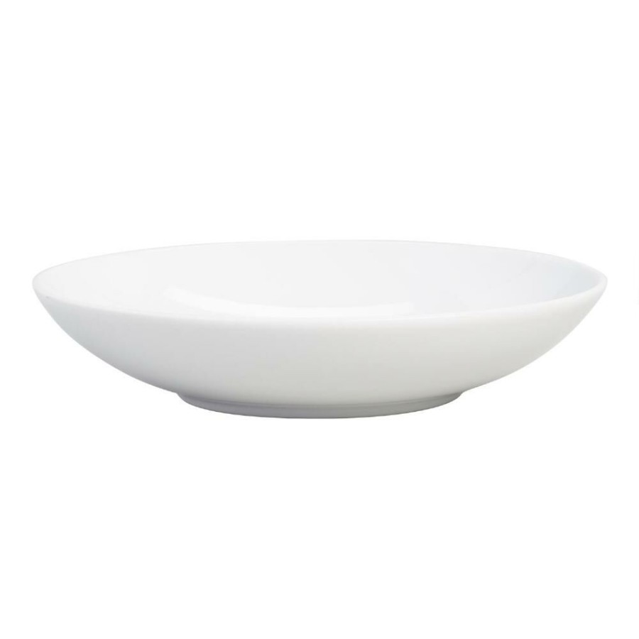 Dinnerware * | World Market Coupe White Porcelain Soup Bowl Set Of 4