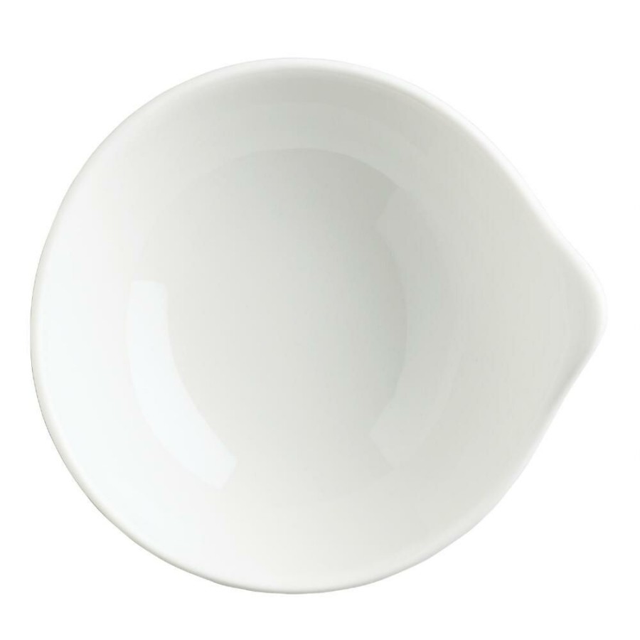 Dinnerware * | World Market White Porcelain Tasting Bowl Set Of 6