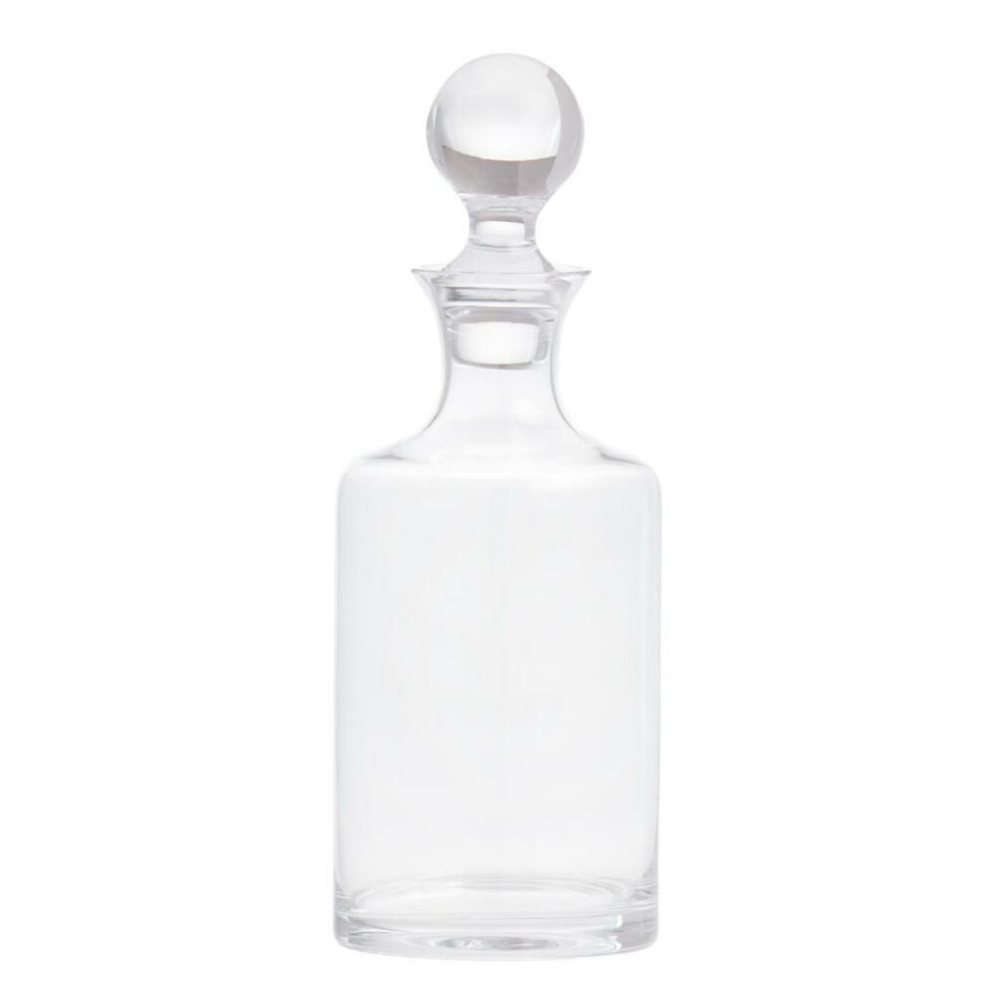 Drinkware * | World Market Hugh Narrow Glass Decanter