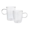 Drinkware * | World Market Double Wall Borosilicate Glass Mug