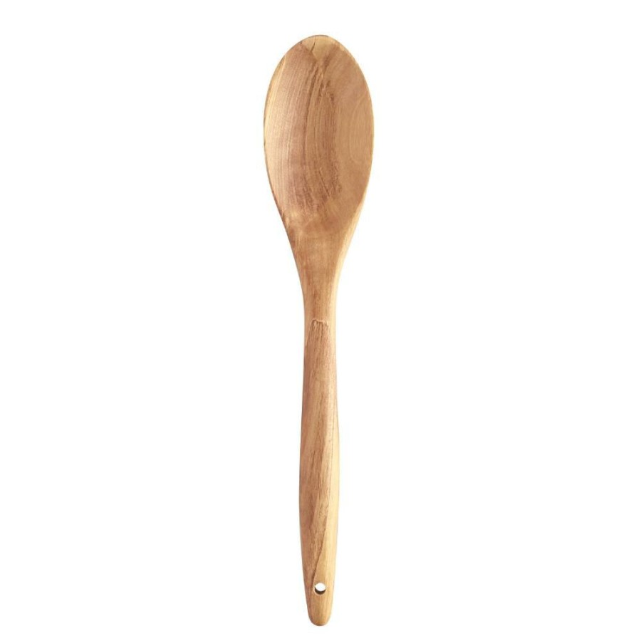 Flatware * | World Market Olive Wood Serving Spoon