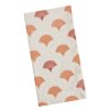 Table Linens * | World Market Coral And Pink Fan Napkins Set Of 4