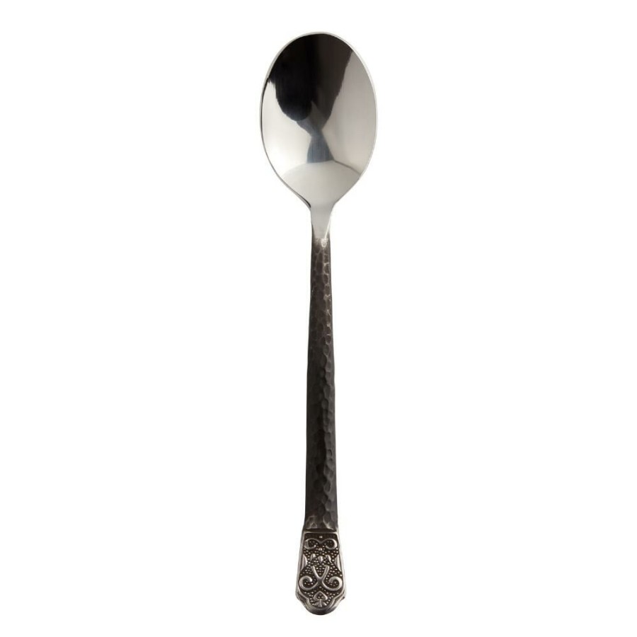 Flatware * | World Market Avalon Black Filigree Teaspoon