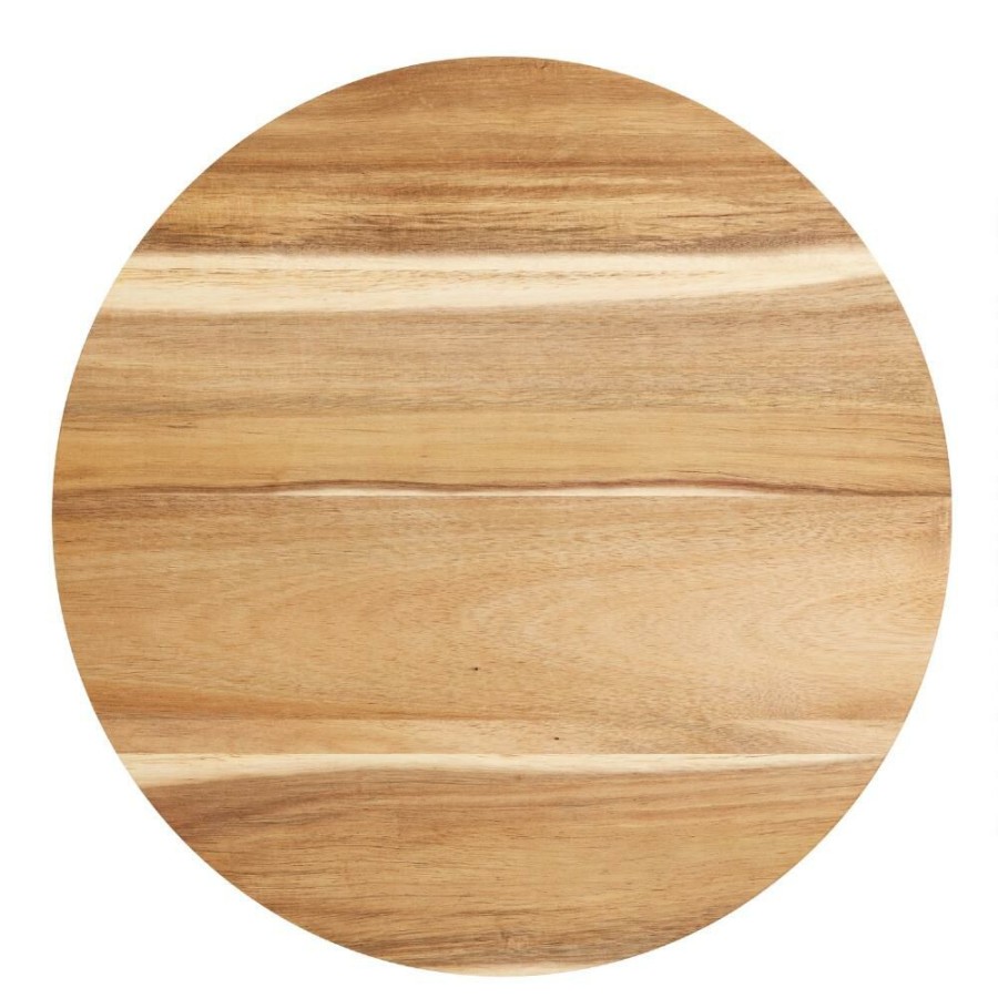 Serveware * | World Market Acacia Wood Lazy Susan