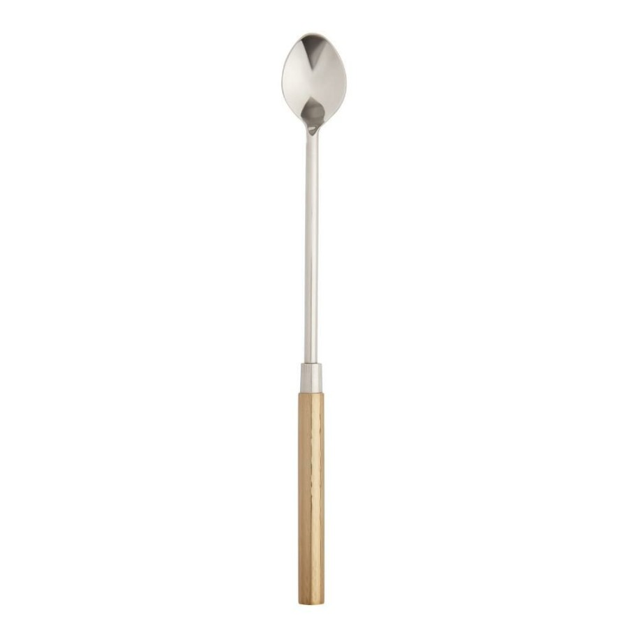 Bar * | World Market Julian Gold Hammered Bar Spoon