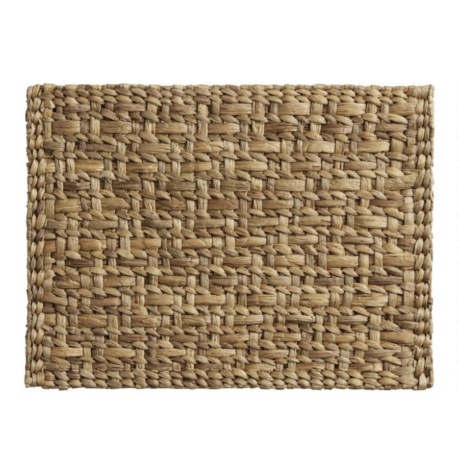 Table Linens * | World Market Rectangular Natural Fiber Placemat