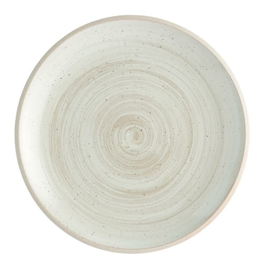 Dinnerware * | World Market Wren Ivory Speckled Dinner Plate