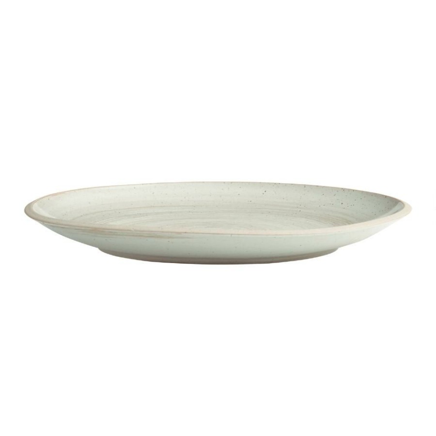 Dinnerware * | World Market Wren Ivory Speckled Dinner Plate