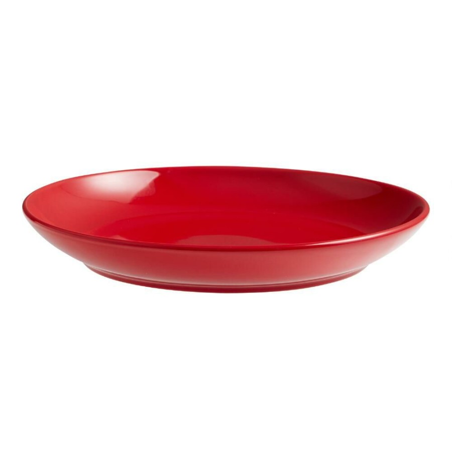 Dinnerware * | World Market True Red Dinner Plate