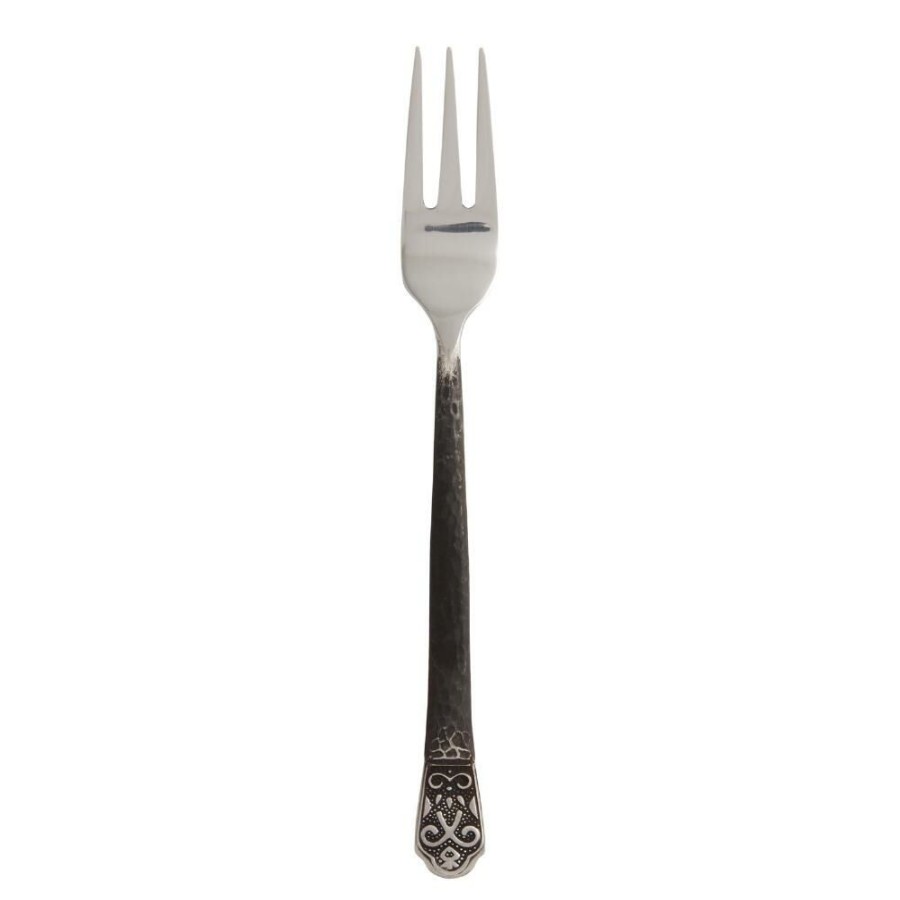 Flatware * | World Market Avalon Black Filigree Salad Fork