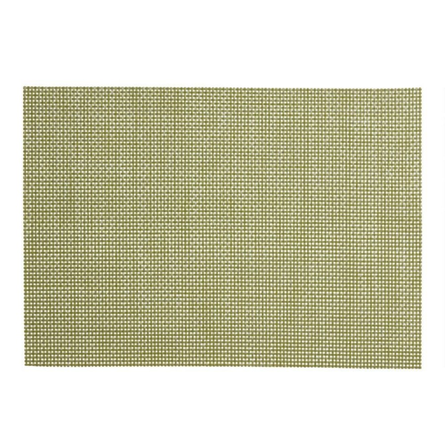 Table Linens * | World Market Vinyl Basketweave Reversible Placemat Set Of 4