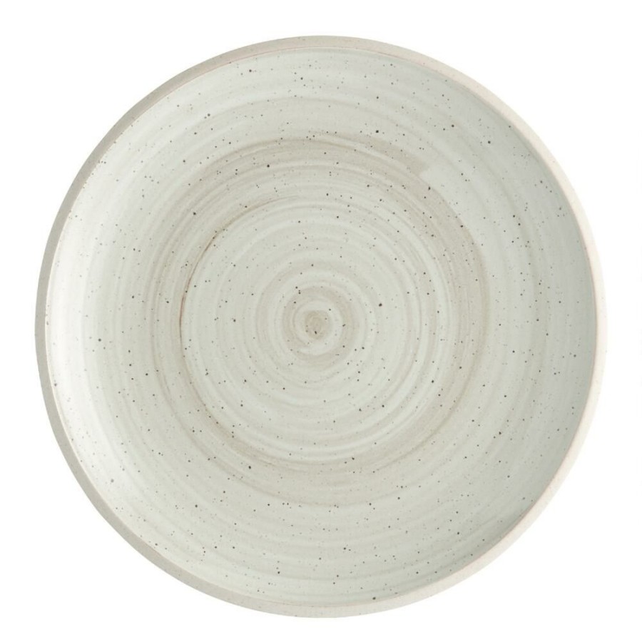 Dinnerware * | World Market Wren Ivory Speckled Salad Plate