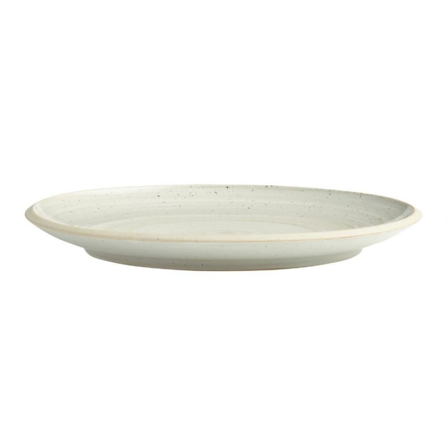 Dinnerware * | World Market Wren Ivory Speckled Salad Plate