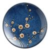 Dinnerware * | World Market Cherry Blossom Blue Dinner Plate Set Of 6