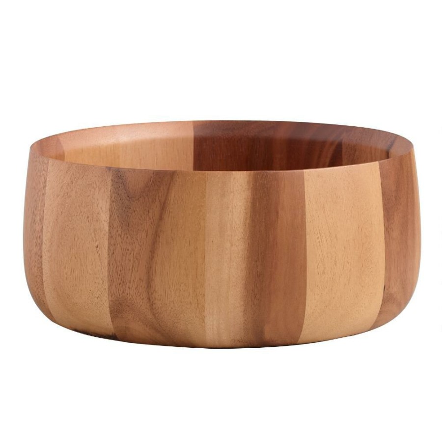 Serveware * | World Market Thailand Acacia Wood Serving Bowl