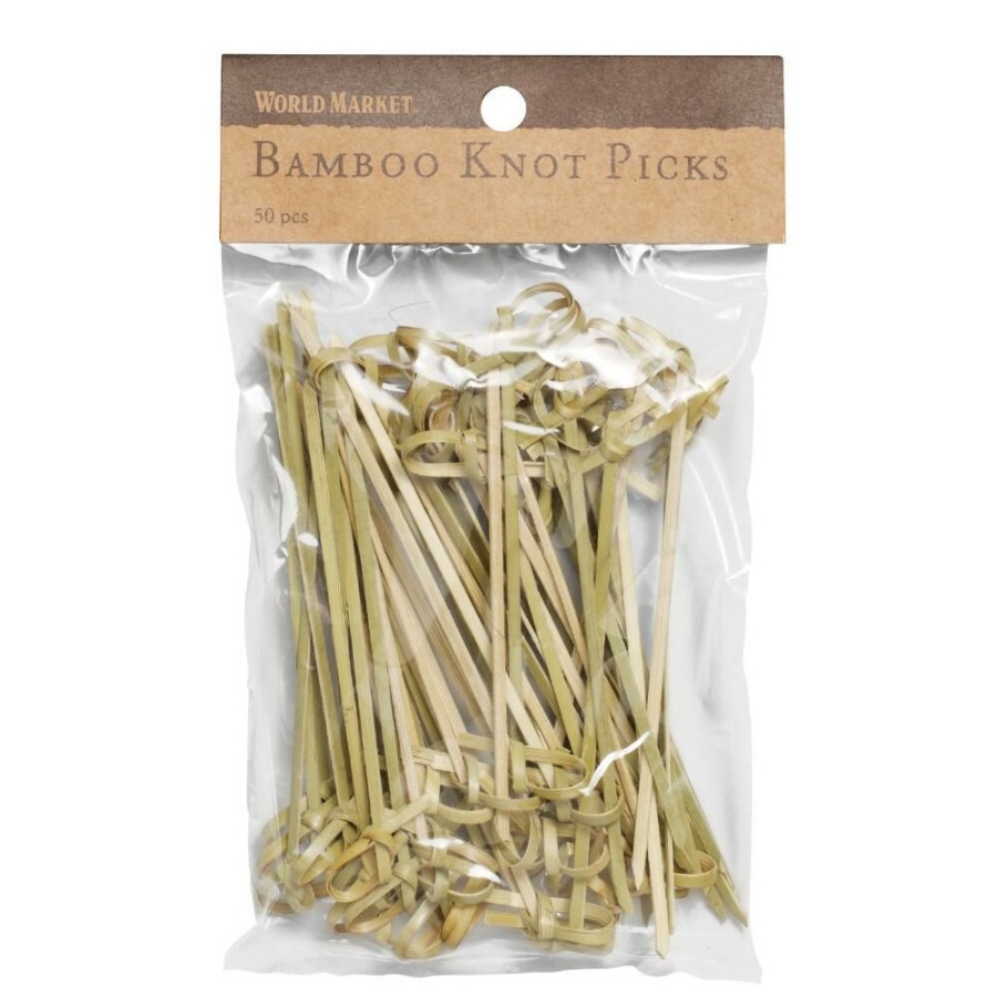 Bar * | World Market Bamboo Knot Picks Or Skewers