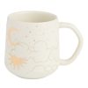 Drinkware * | World Market Celestial Moon Cream And Gold Ceramic Mug