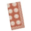 Table Linens * | World Market Orange Hacienda Sun Napkins Set Of 4