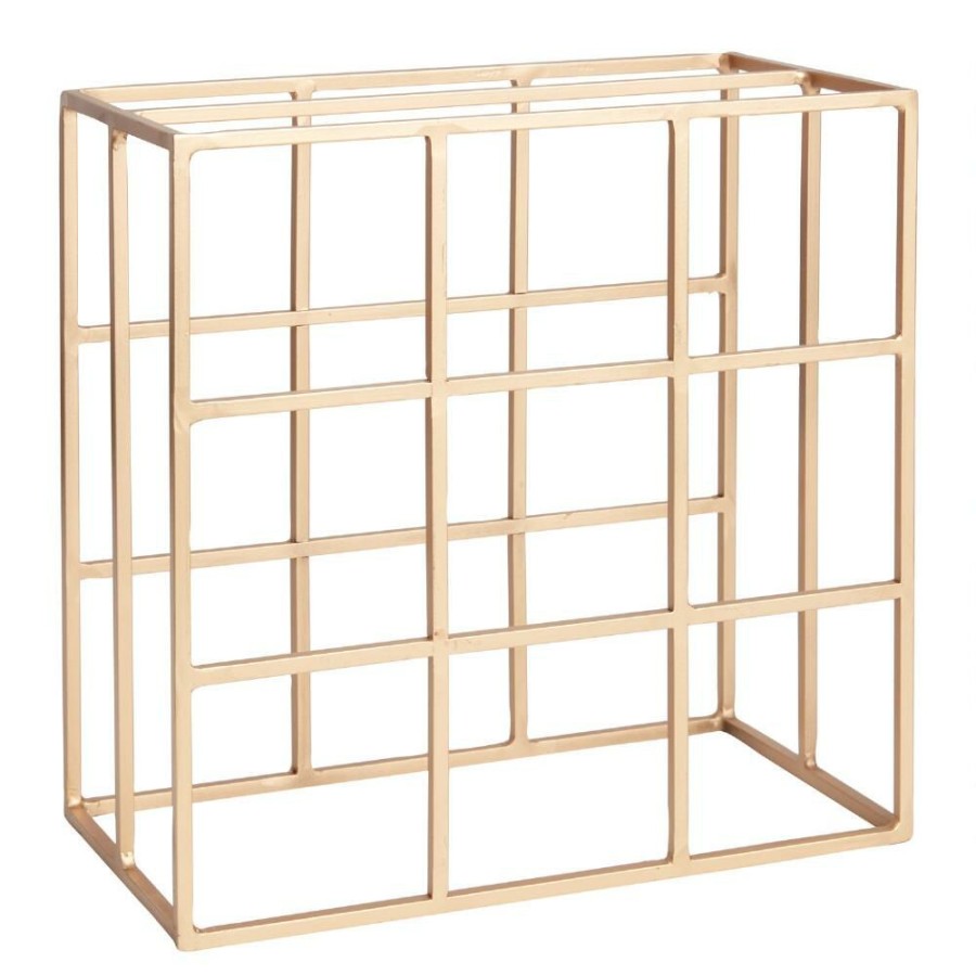 Bar * | World Market Gold Box Wine Rack