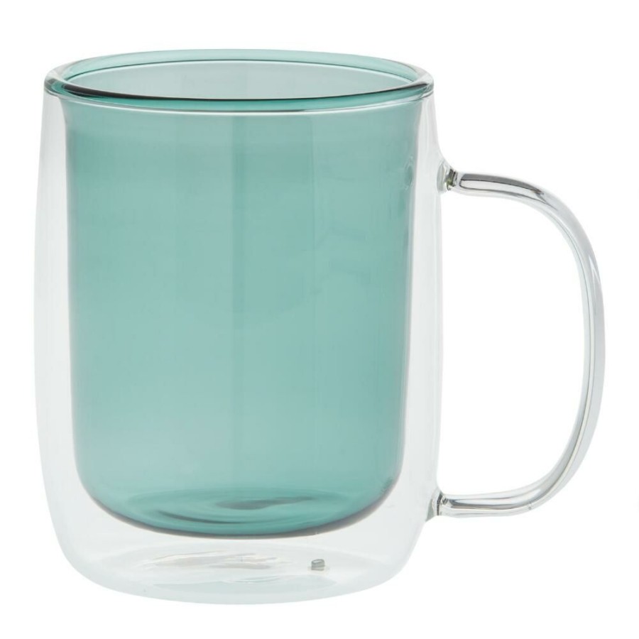 Drinkware * | World Market Desi Double Wall Borosilicate Glass Mug