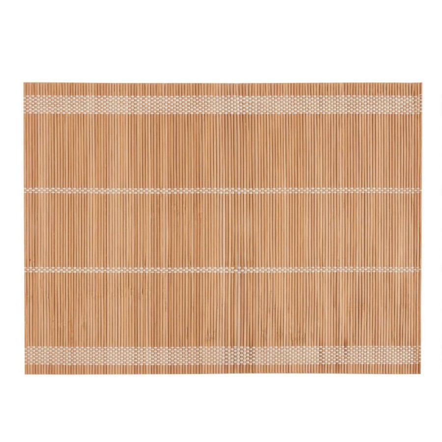 Table Linens * | World Market Bamboo Reed Placemats Set Of 4