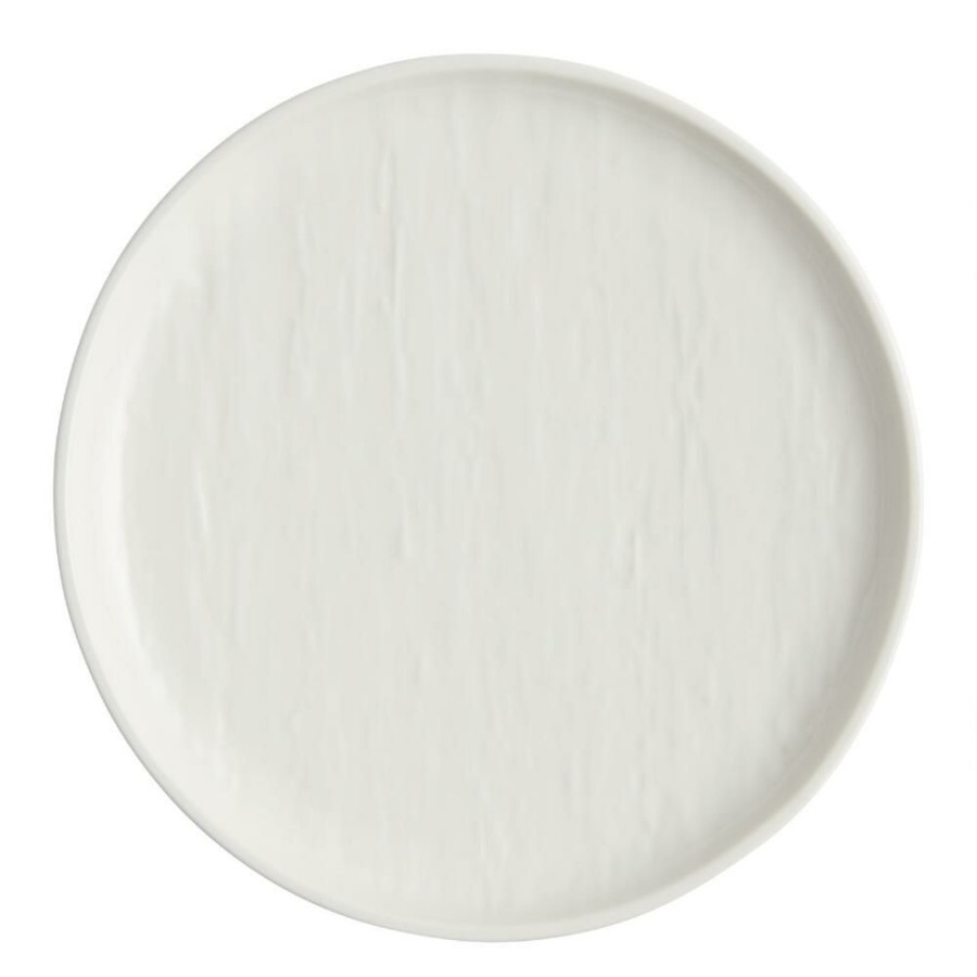 Dinnerware * | World Market Stella White Textured Salad Plate