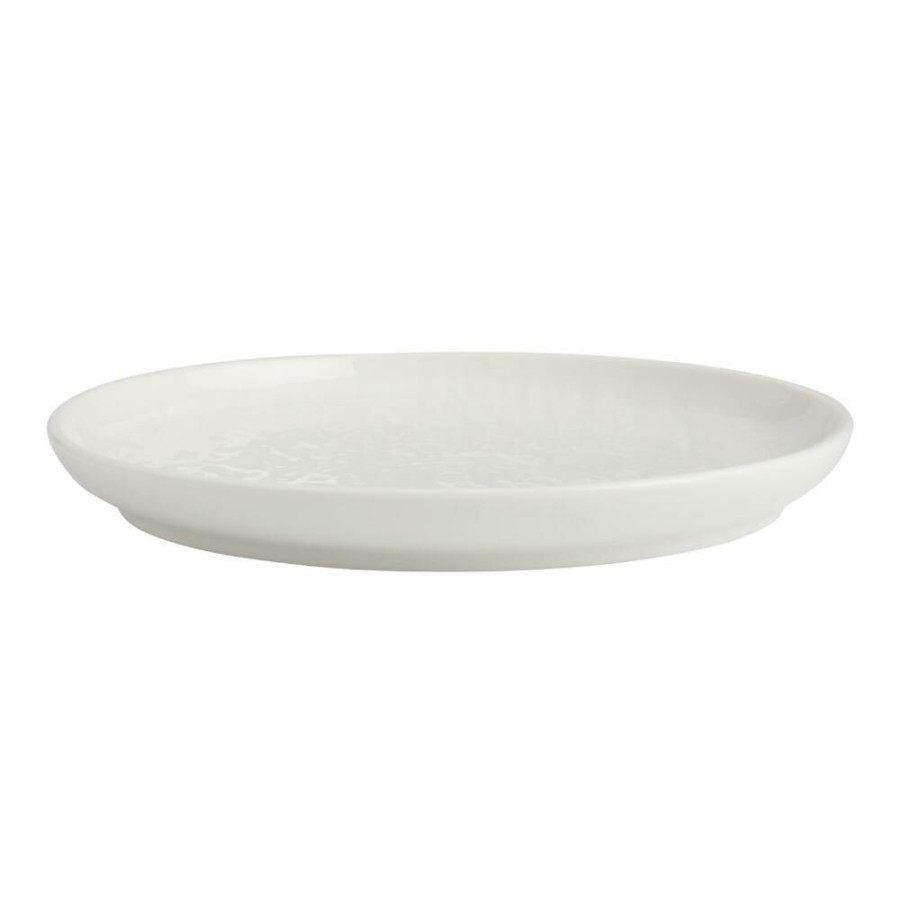 Dinnerware * | World Market Stella White Textured Salad Plate