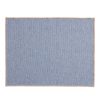 Table Linens * | World Market Blue Herringbone Placemat With Pink Edge Set Of 2