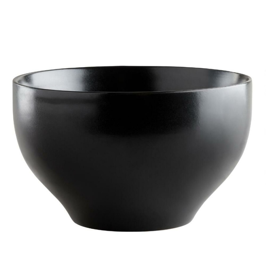 Dinnerware * | World Market Trilogy Black Rice Bowl Set Of 4