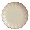 Dinnerware * | World Market Scallop Rim Speckled Salad Plate