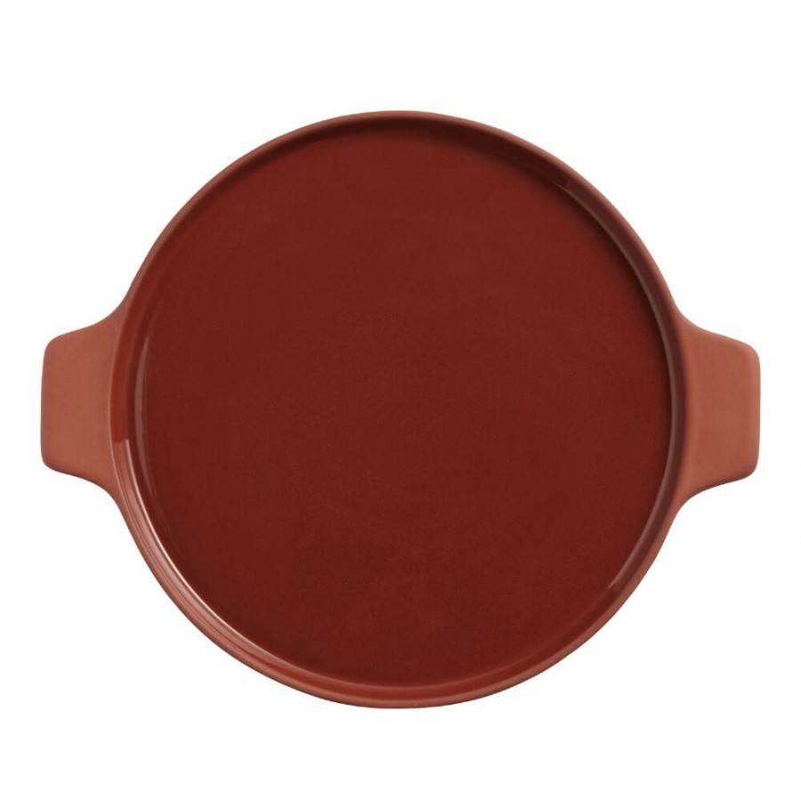 Serveware * | World Market Round True Terracotta Serving Platter