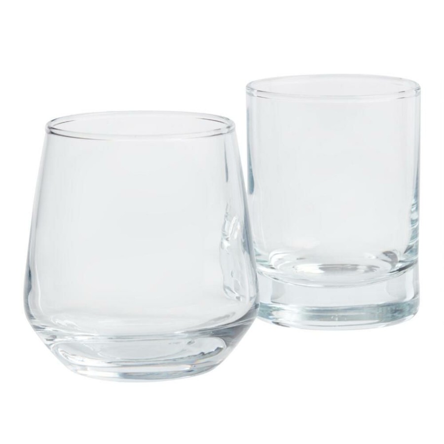 Drinkware * | World Market Straight Sided Tasting Shot Glasses 6 Pack