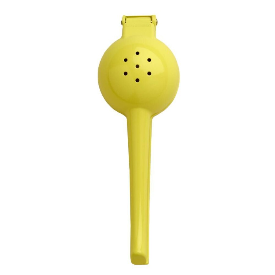 Kitchen Tools & Accessories * | World Market Yellow Metal Handheld Lemon Juicer