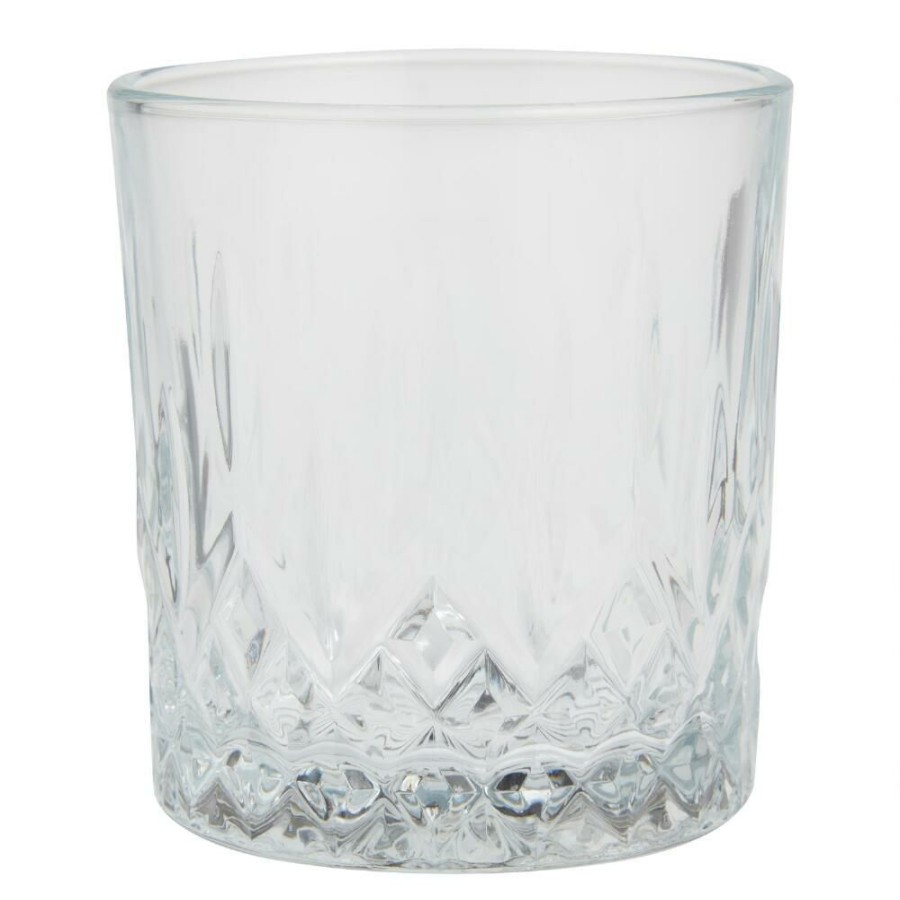 Drinkware * | World Market Rubin Double Old Fashioned Glass